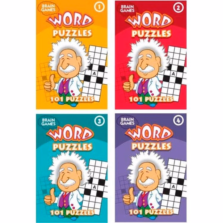 Wordsearch Books - 150 Puzzles Four Titles