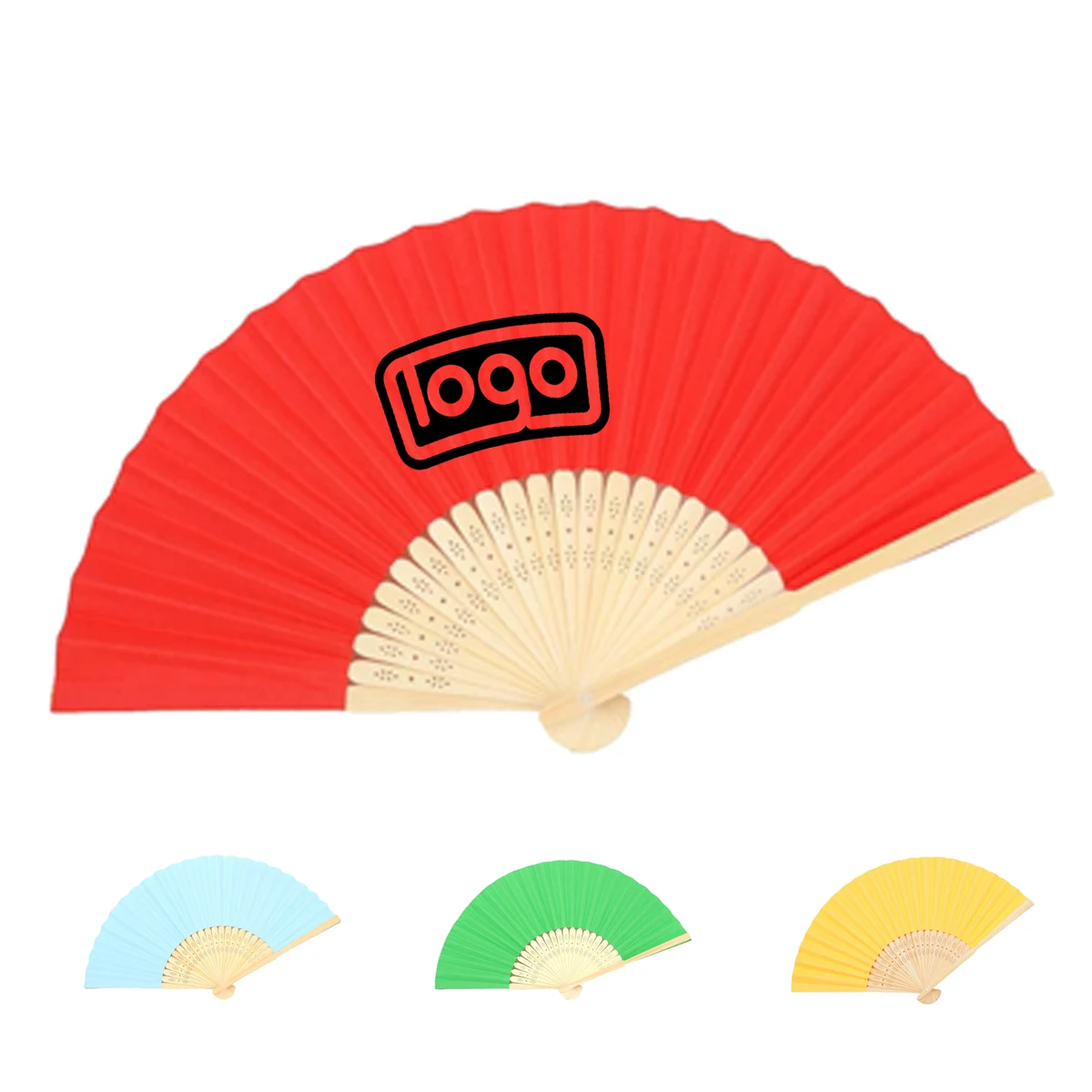 Custom Paper Folding Fan 1
