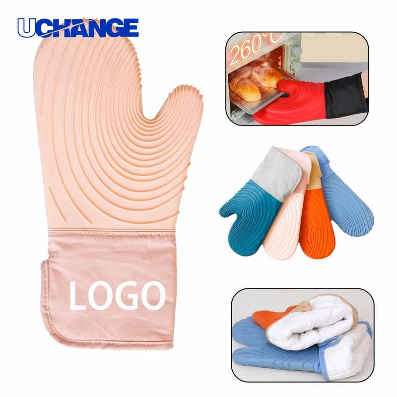 Silicone Heat Resistant Kitchen Gloves for Cooking