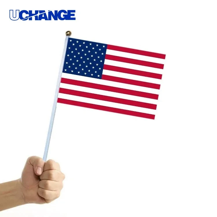 Handheld American Stick Flag for Celebrations 1