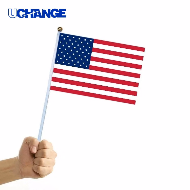 Handheld American Stick Flag for Celebrations