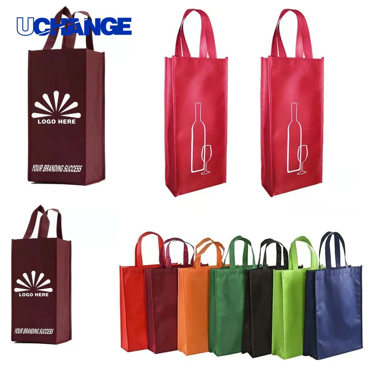 Non-Woven Wine Tote Bag Container 1