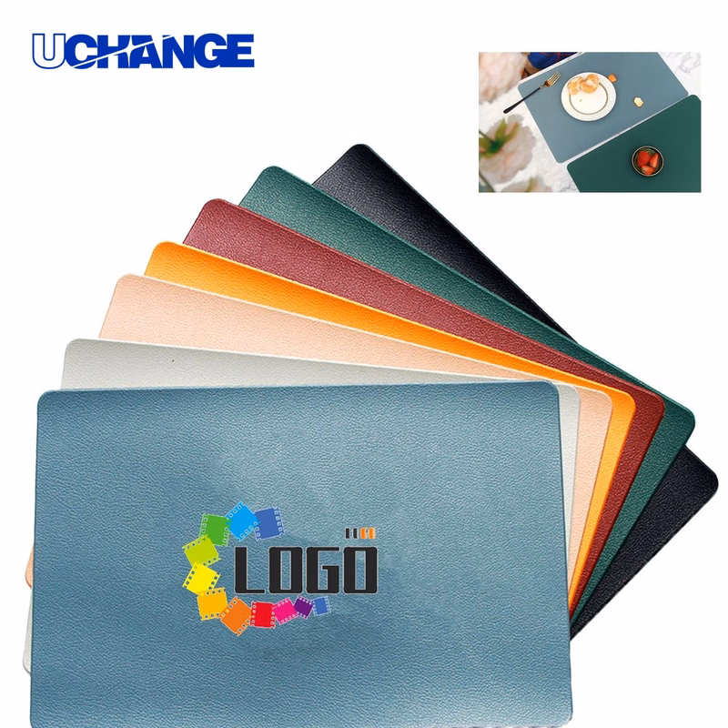 Non Slip Leather Table Mat for Dining and Home Use