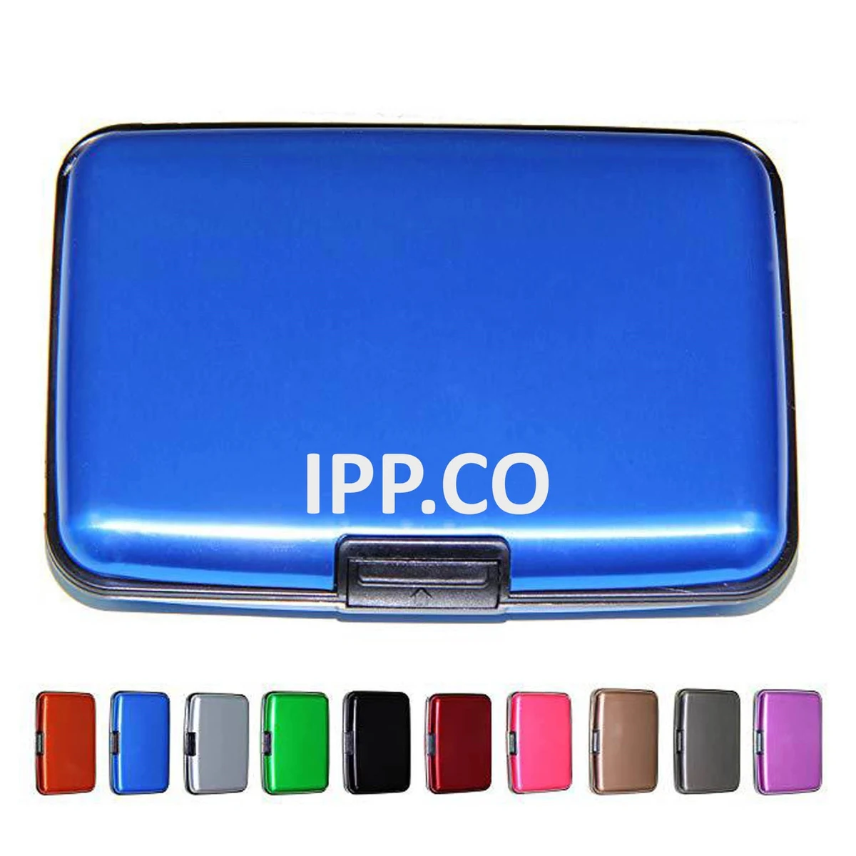 Slim Aluminum Wallet with Rfid Blocking Minimalist 1