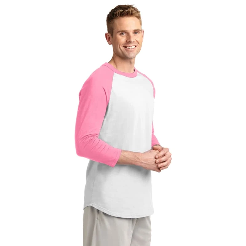 Sport-Tek Colorblock Raglan Jersey. 1