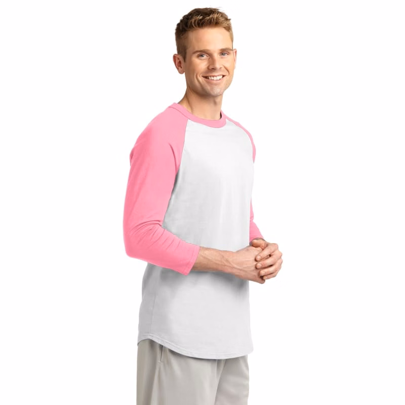 Sport-Tek Colorblock Raglan Jersey.