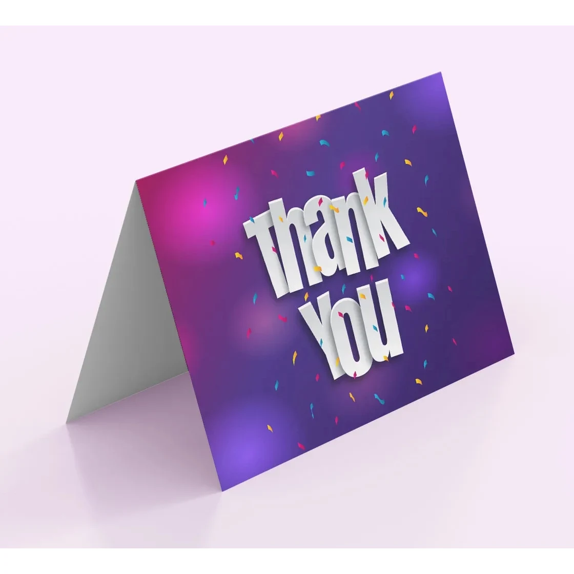 Folded Thank You Cards (5.5" x 8.5" folds to 5.5" x 4.25") 1