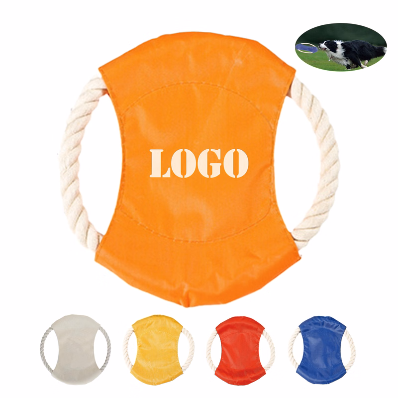 Cotton Rope Dog Flying Disc Outdoor Pet Training Saucer