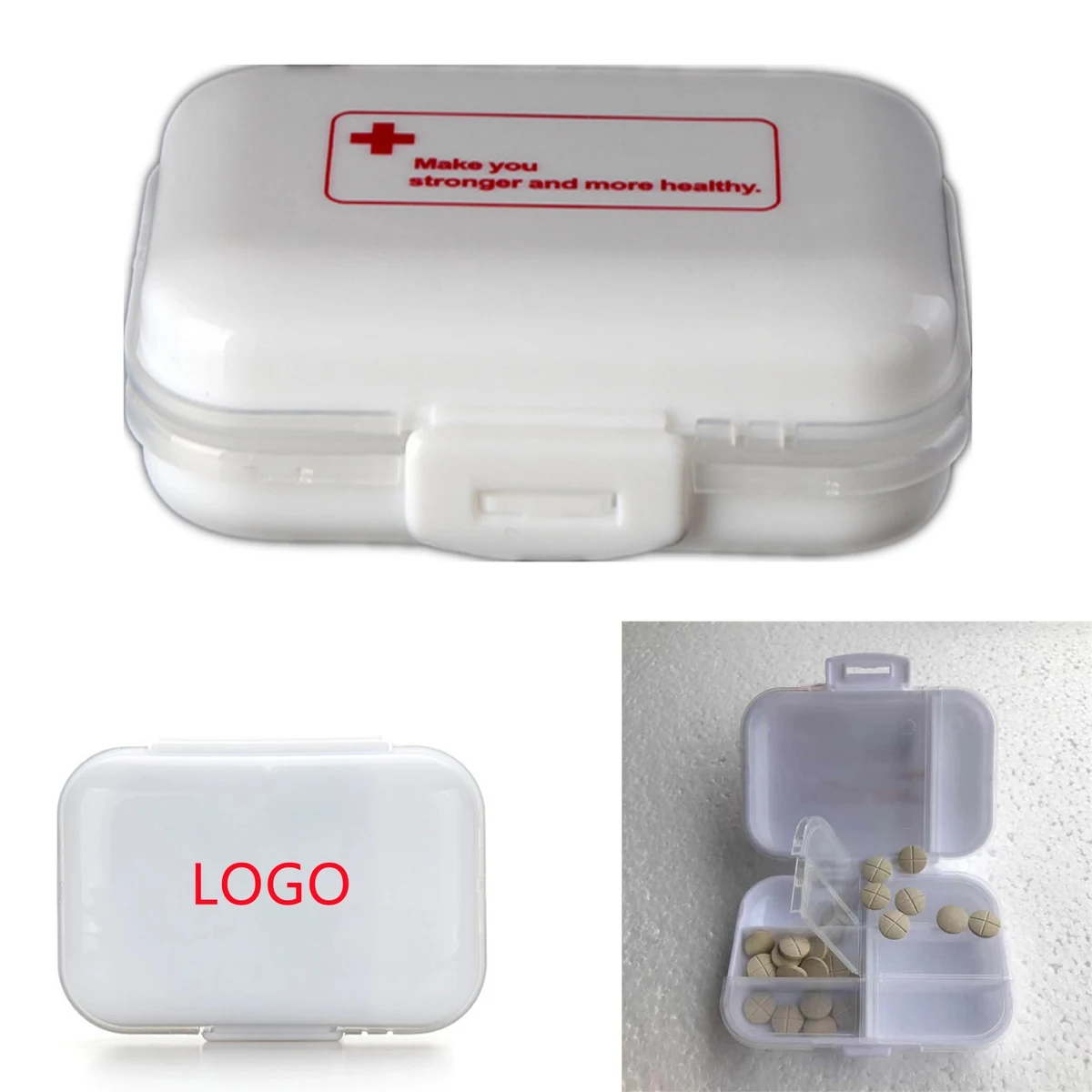Weekly 7 Compartments Pill Box 1