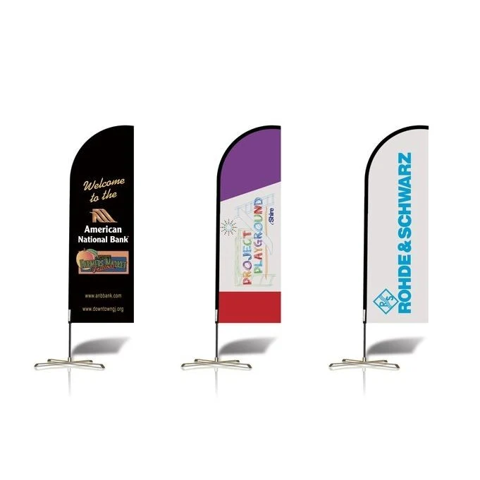 Flex Banner™ Economy Banner Kit - Double-Sided,7' flag banner 1
