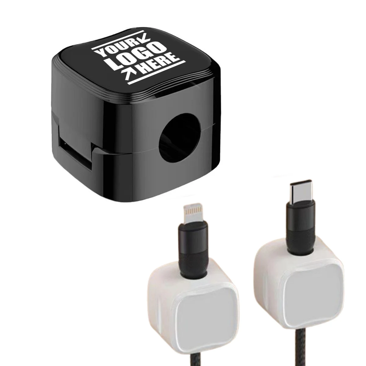 Magnetic Desktop Cable Organizer Charging Cable Clip 1
