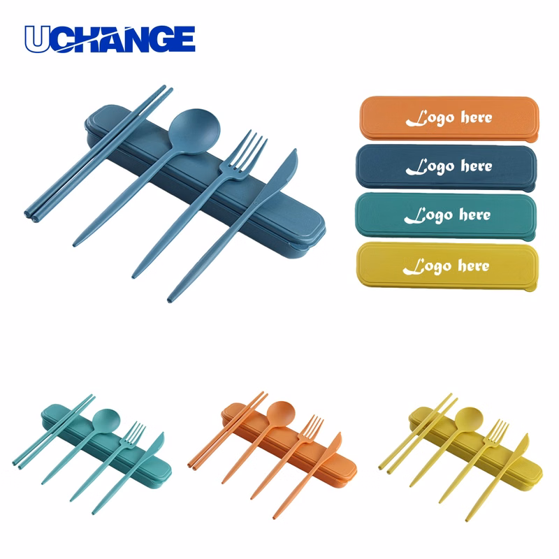 Wheat Straw Travel Cutlery Set