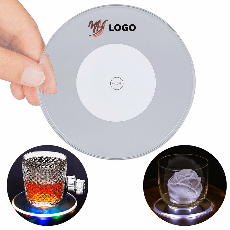 Acrylic LED Light Coaster