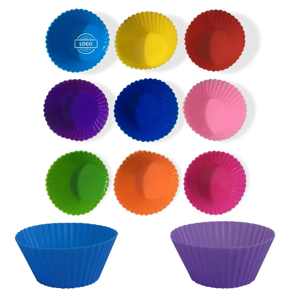 Silicone Round Baking Cup 1