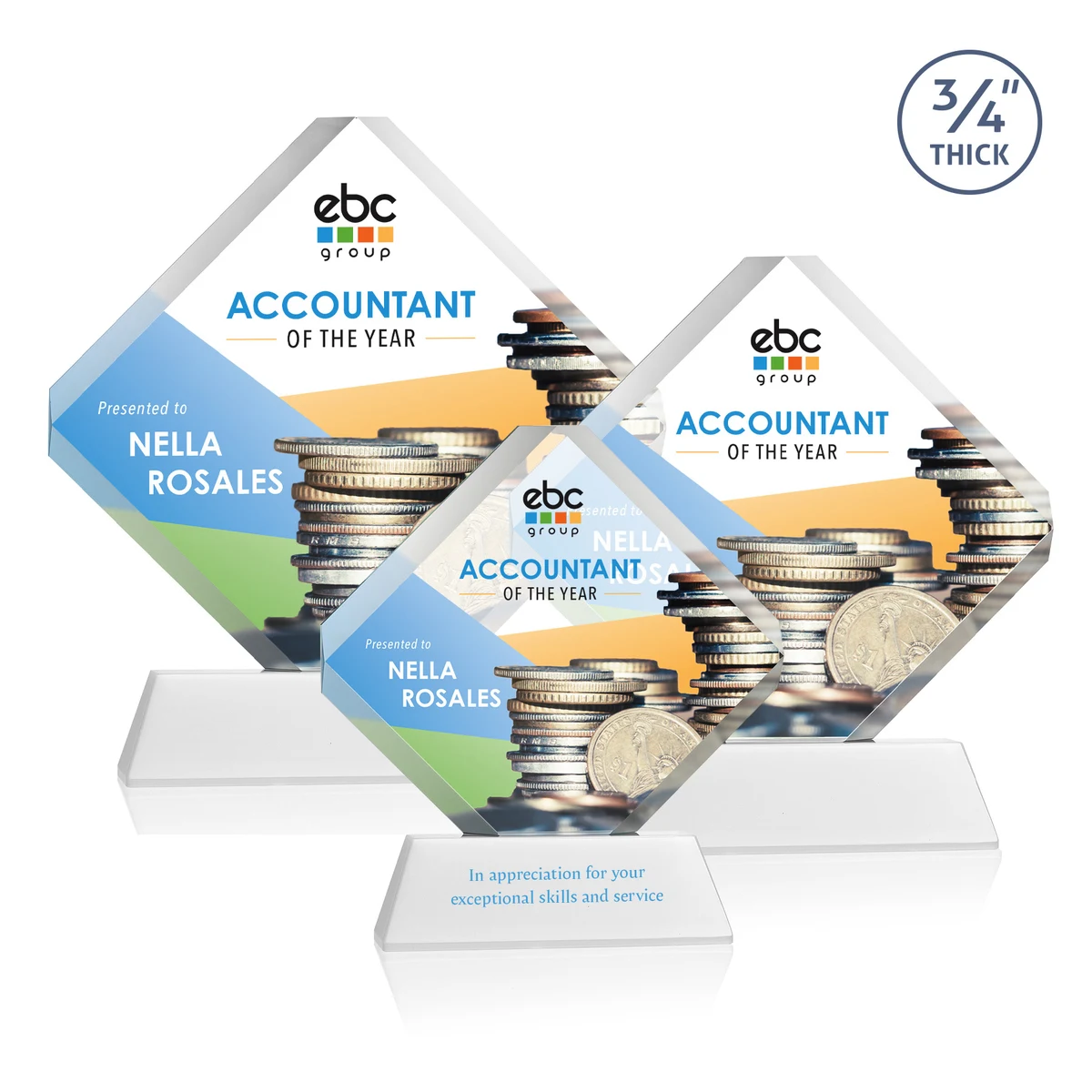 Toulon on Newhaven VividPrint™ Award - White 1