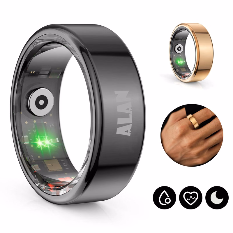 Smart Ring Blood Oxygen Sleep Heart Rate Monitoring