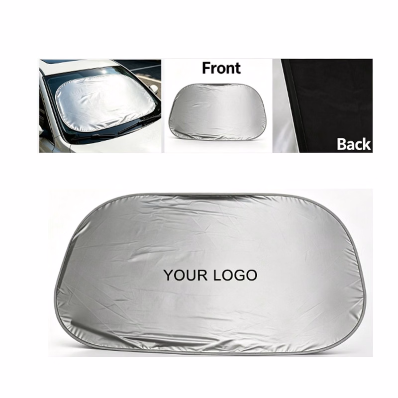 EZ Fold Custom Printed Car Windshield Sun Shade