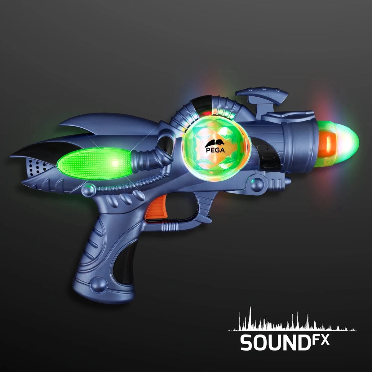 Space Sounds Light Up Gun Toy 1