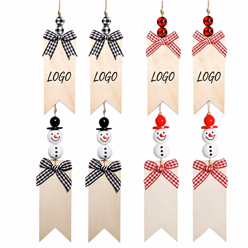 Custom Christmas Ornament Hanging Tags