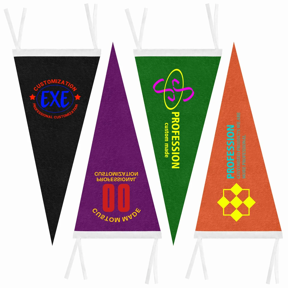 Felt Pennant Flags 1