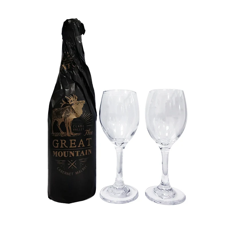 Printed Unfolded Gift Tissue for Wine Bottle 1