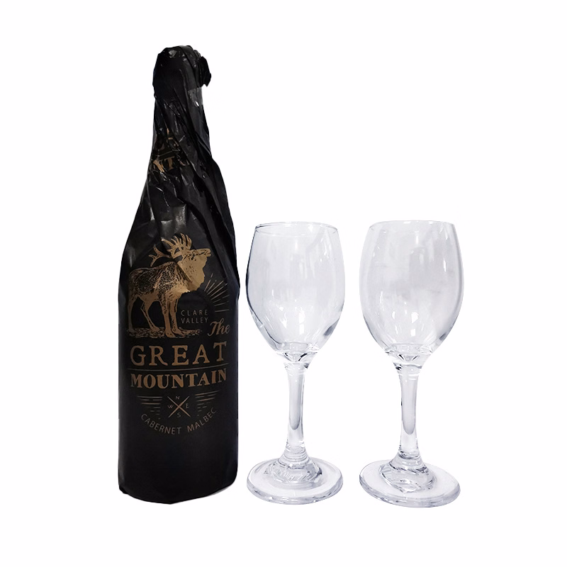 Printed Unfolded Gift Tissue for Wine Bottle