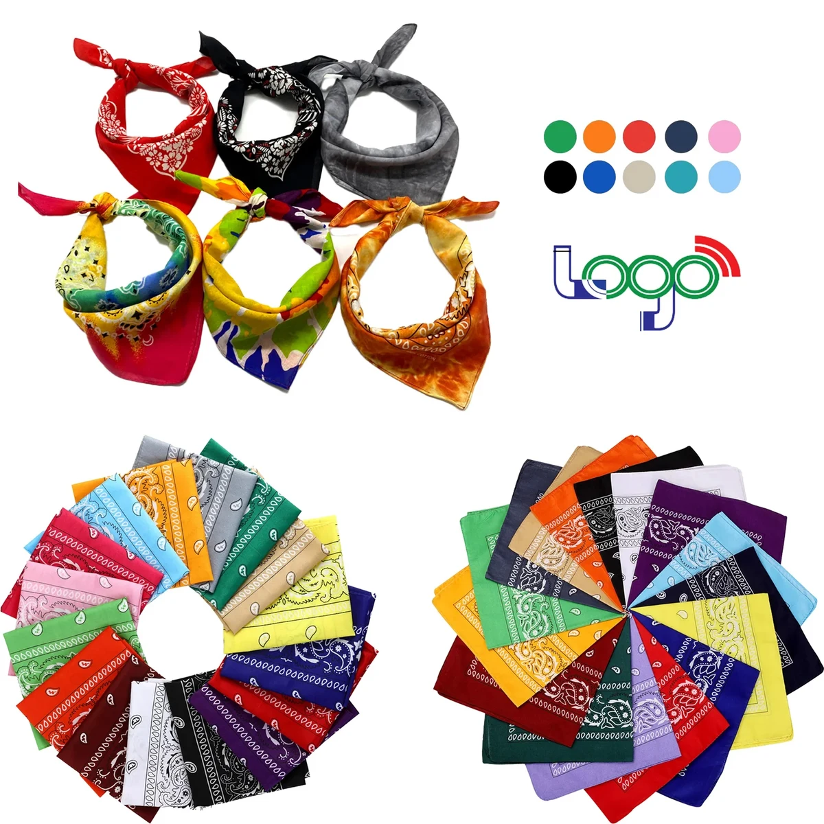 DIY Bandana Crafts Creative Ideas for Upcycling Custom Logo 1