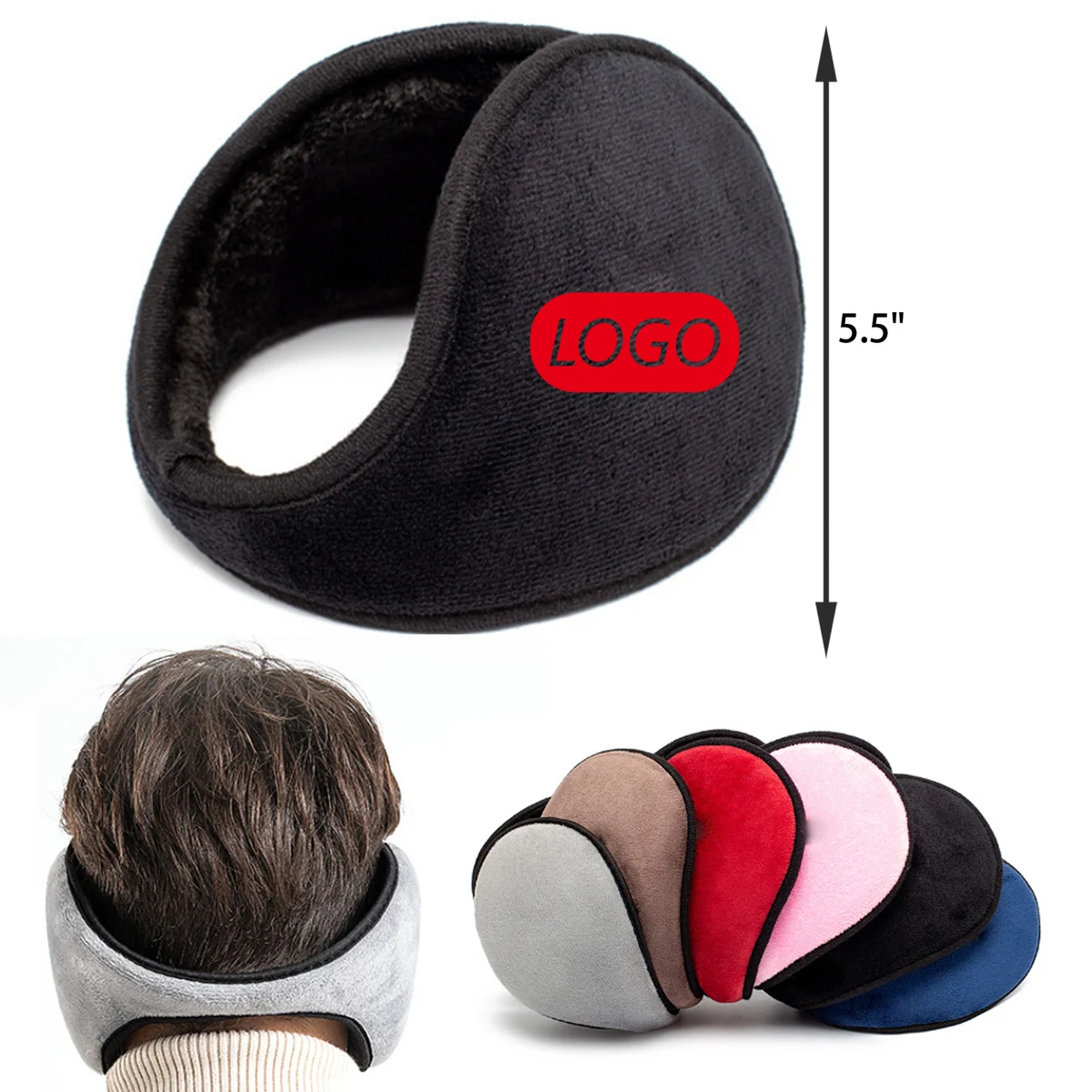 MOQ 50 PCS Stylish Winter Fleece Warm Earmuffs 1