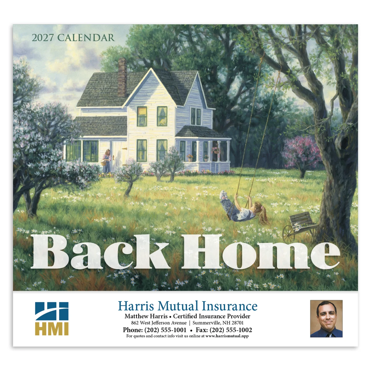 HotLine® Products Back Home Appointment Calendar - Stapled 1