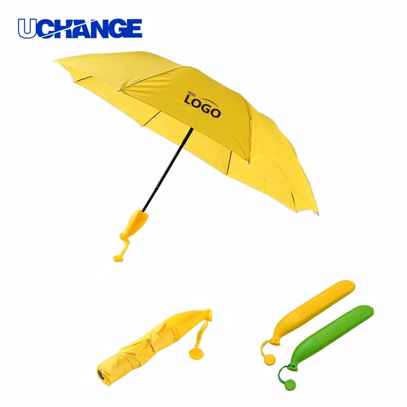 Banana Shaped Folding Umbrella Tool for Gifts