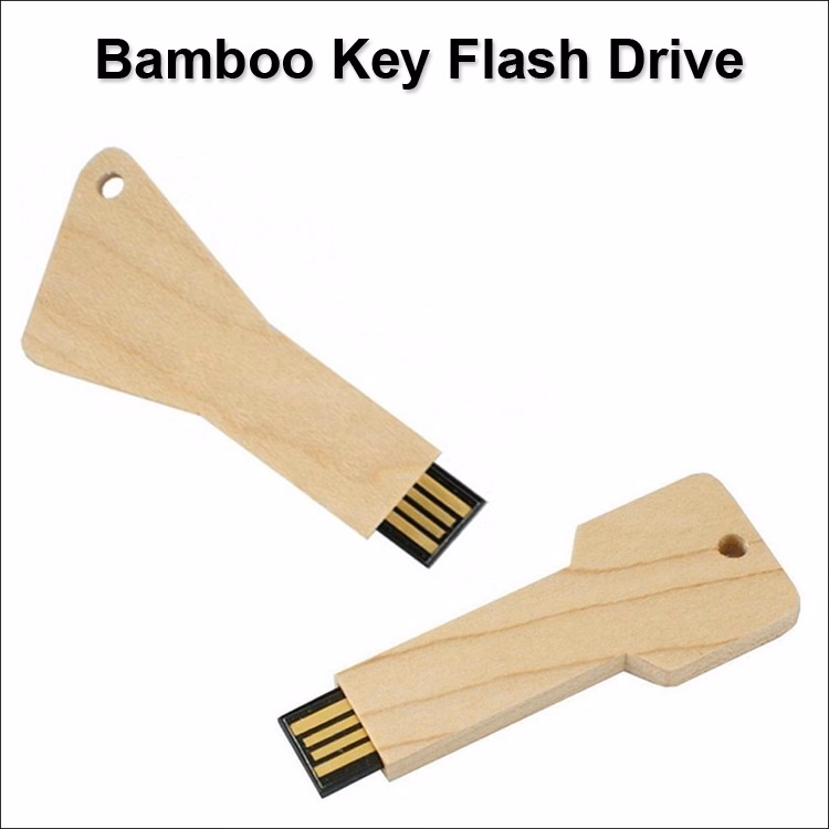 Bamboo Key Flash Drive / USB - 2 GB