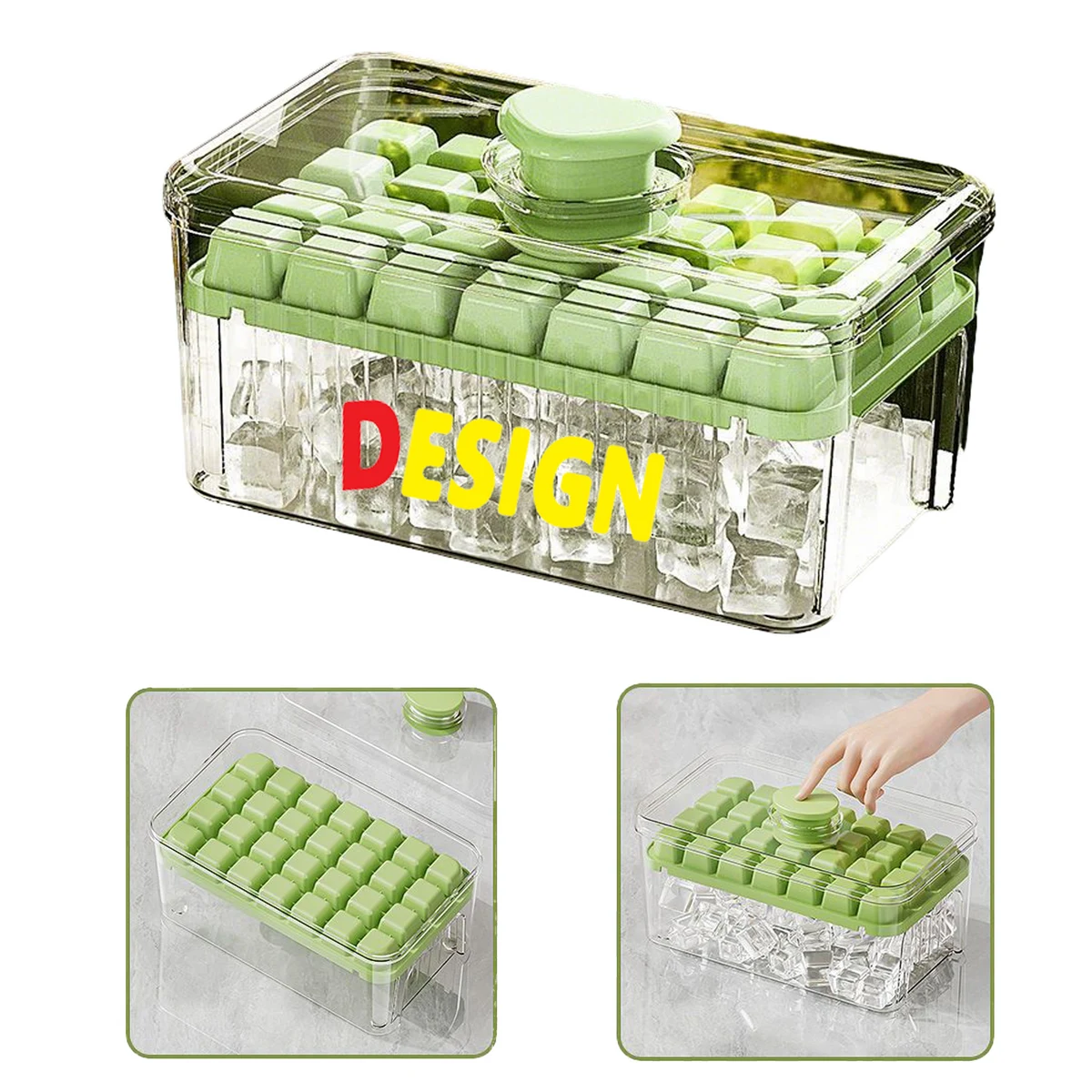 Ice Storage Container with Lid 1