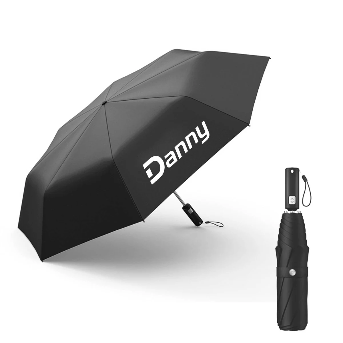 Rechargeable Automatic Folding Umbrella 1