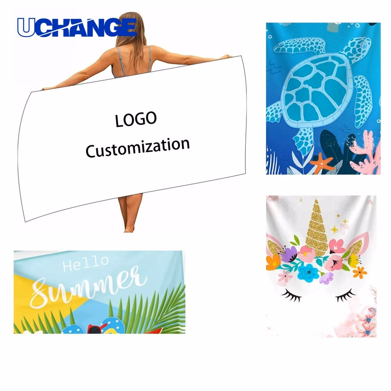 Microfiber Absorbent Quick Drying Beach Towel Mat