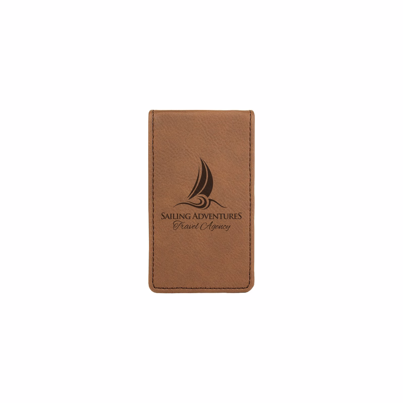 Dark Brown Leatherette Manicure Set