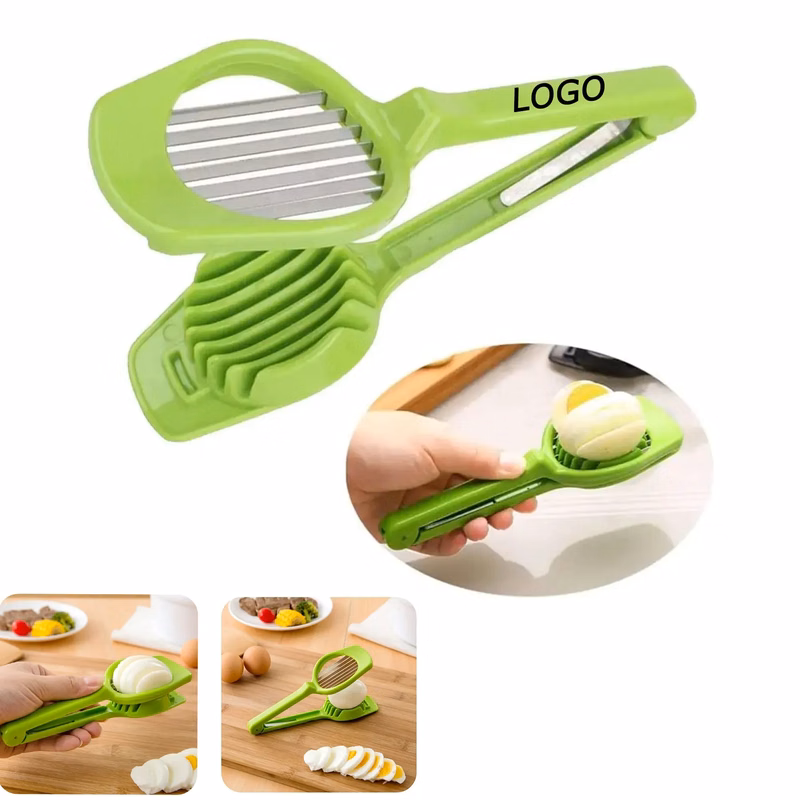 Multifunctional Plastic Egg Slicer