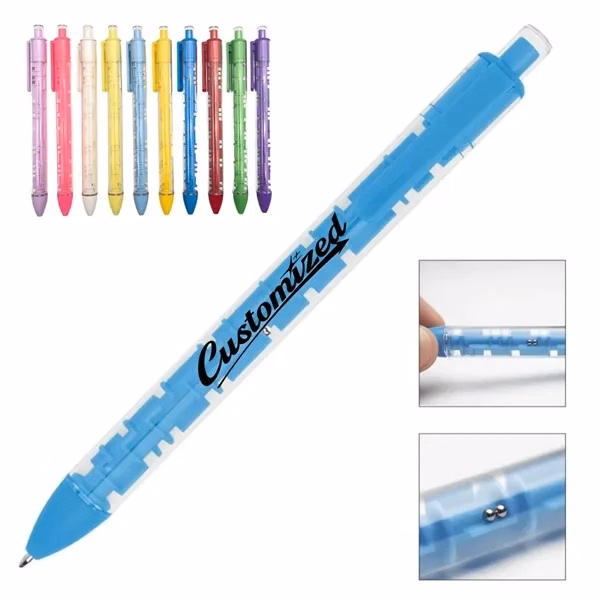 Custom Interactive Ballpoint Pen with Built-In Maze Game — Student & Office Novelty