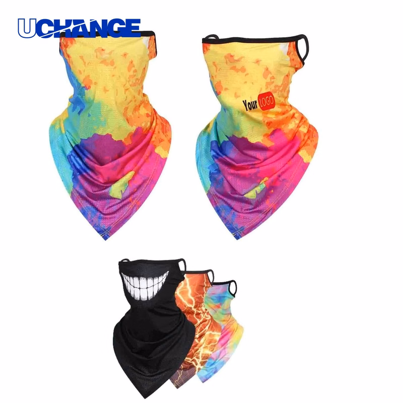 Rainbow Neck Gaiter Bandana Face Mask