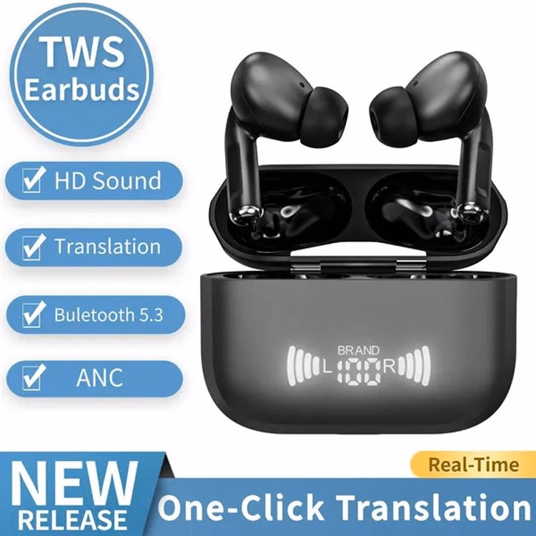 Two-Way Translation Earbuds Real Time with APP