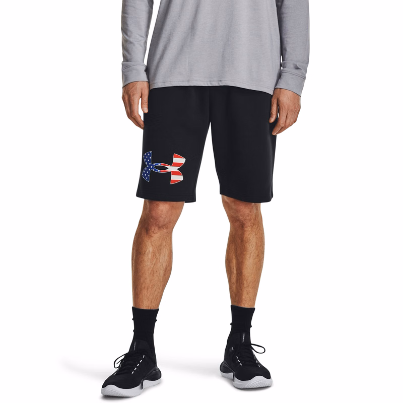 UA Freedom Rival Big Flag Logo Men's 10 Shorts