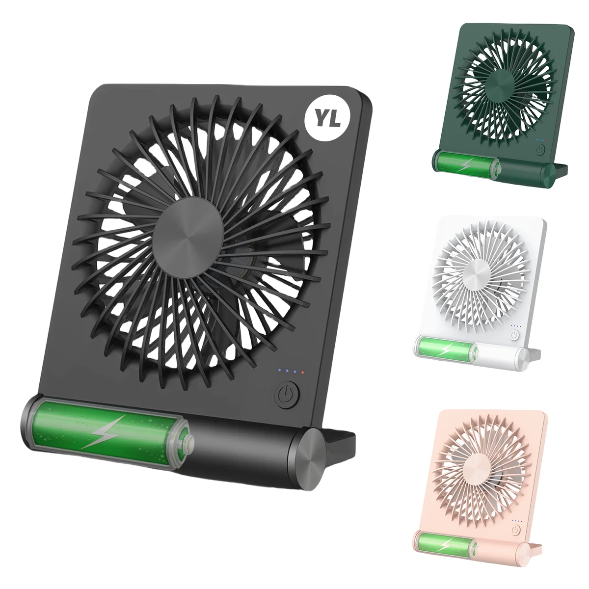 Portable Mini Fan with 2000mAh Battery 1