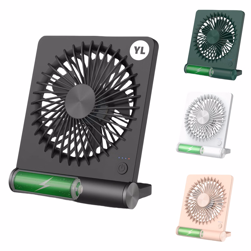 Portable Mini Fan with 2000mAh Battery