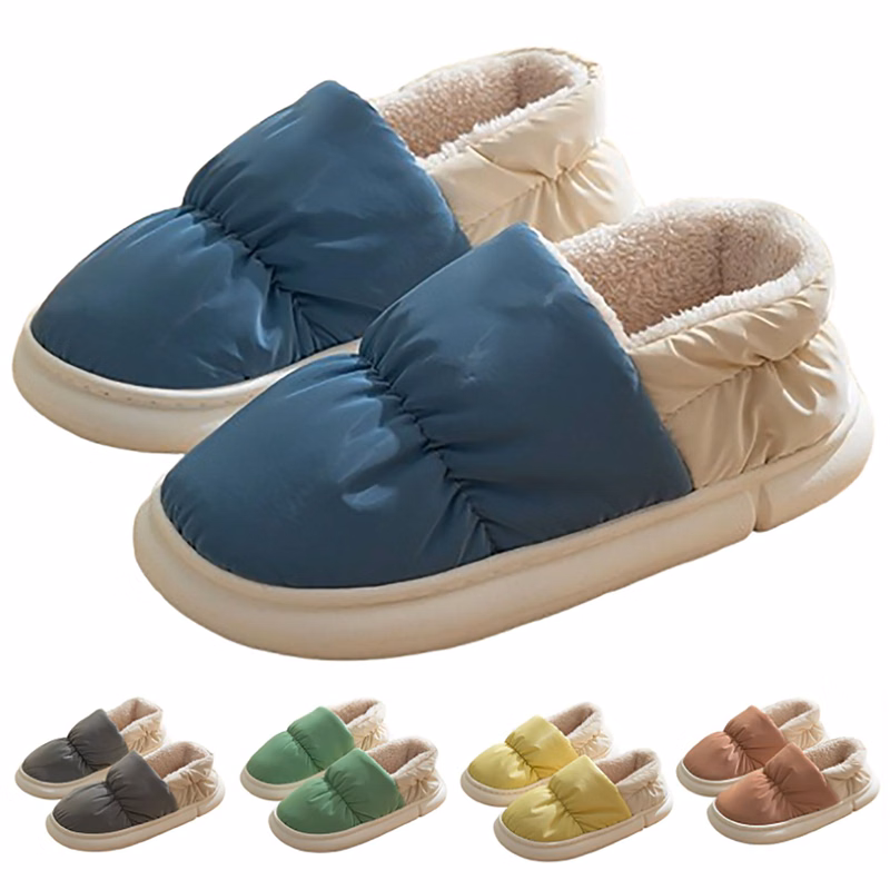 Thick Plush House Slippers