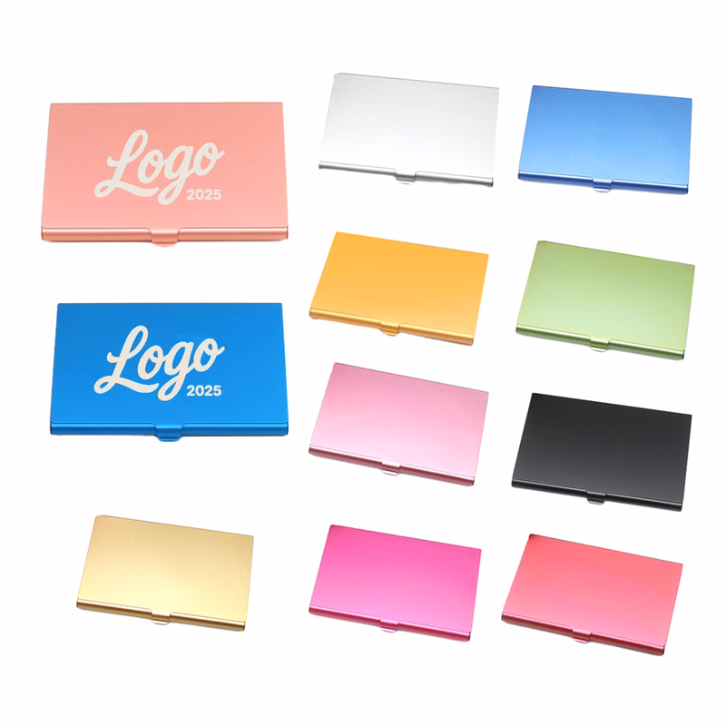 Business Aluminum Name Card Holder