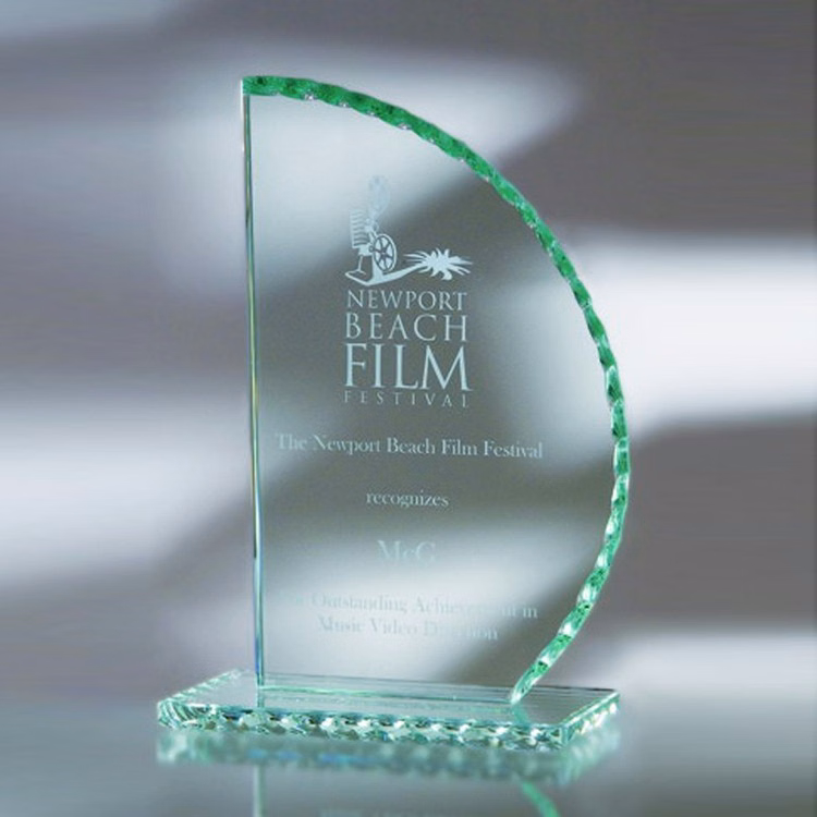 10-1/2" Award- Awards, Trophy,Sail, Pearl Edge_D319GA