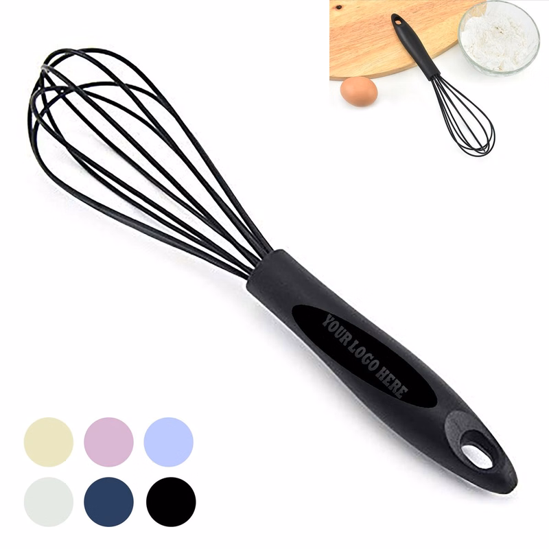 7-Inch Silicone Mini Whisk with Ergonomic Grip