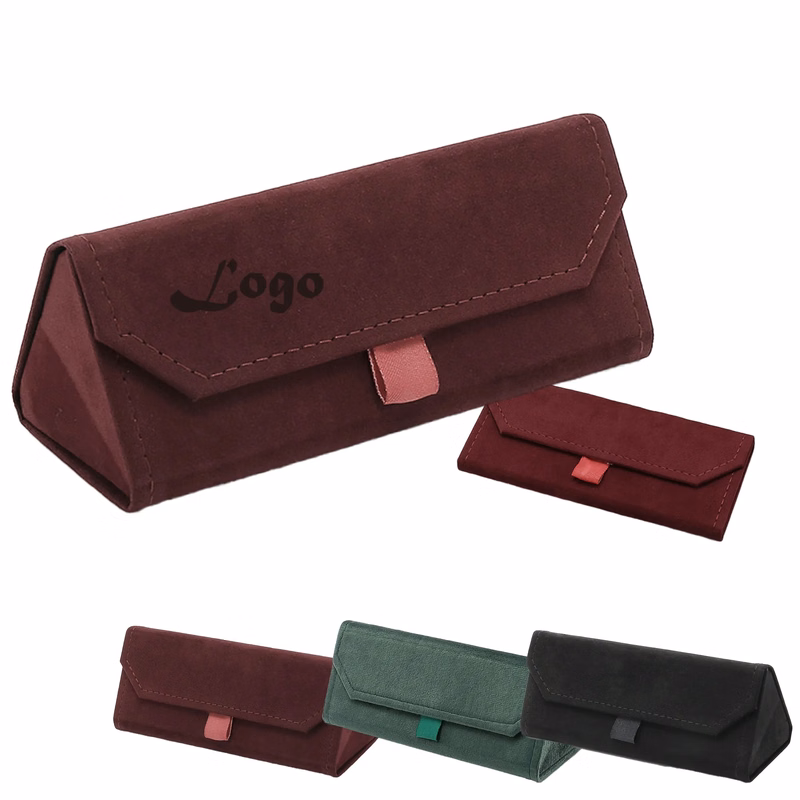 Plush Foldable Glasses Case