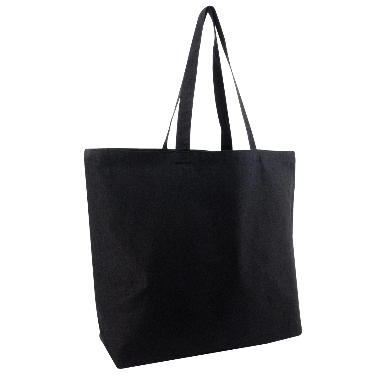 Jumbo 12 oz Gusseted Tote, custom tote bag with logo imprint 1