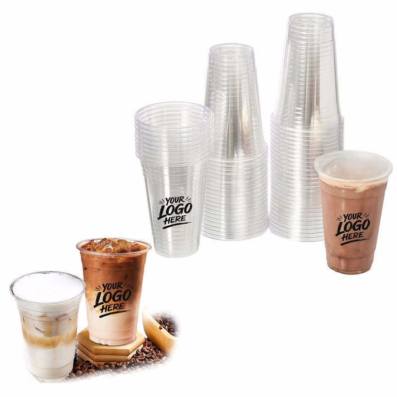 16oz Clear PET Drinkware Event Party Single Use Cup