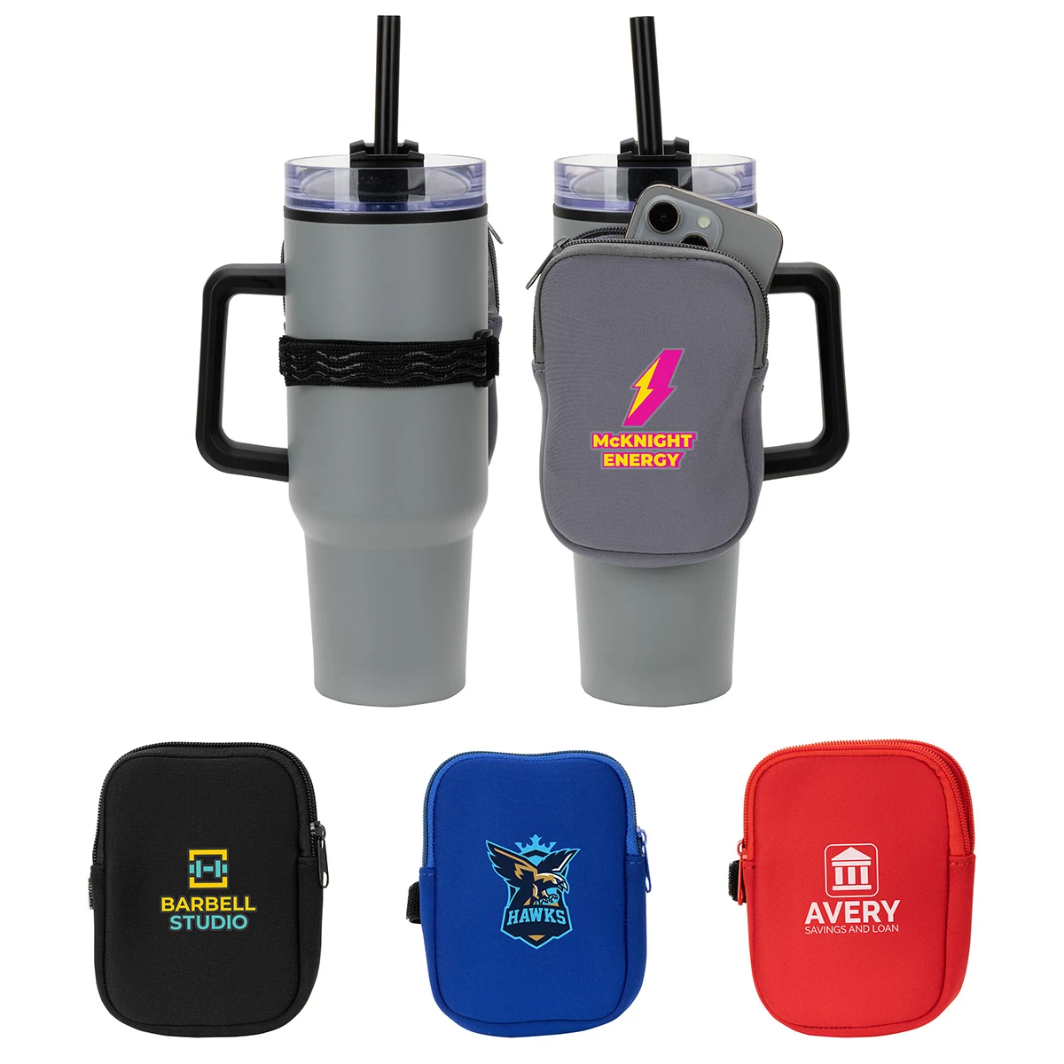 Cup Cadet Zippered Pouch 1